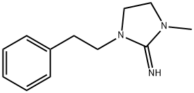 2-Imidazolidinimine,1-methyl-3-(2-phenylethyl)-(9CI) Struktur