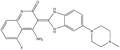 CHIR-258 Struktur