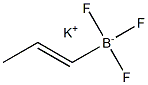 Potassium (E)-propenyl-1-trifluoroborate Struktur