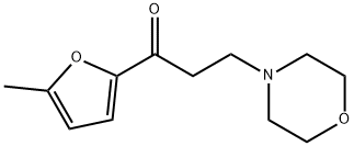 1-Propanone,1-(5-methyl-2-furanyl)-3-(4-morpholinyl)-(9CI) Struktur