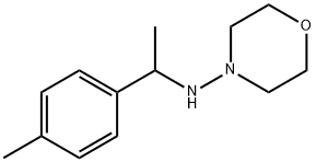 4-Morpholinamine,N-[1-(4-methylphenyl)ethyl]-(9CI) Struktur