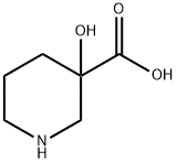 3-Piperidinecarboxylicacid,3-hydroxy-(9CI) Struktur