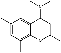 2H-1-Benzopyran-4-amine,3,4-dihydro-N,N,2,6,8-pentamethyl-(9CI) Struktur