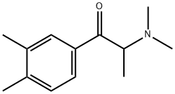 1-Propanone,2-(dimethylamino)-1-(3,4-dimethylphenyl)-(9CI) Struktur