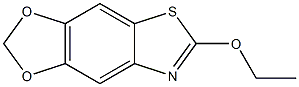 1,3-Dioxolo[4,5-f]benzothiazole,6-ethoxy-(9CI) Struktur