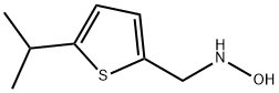 2-Thiophenemethanamine,N-hydroxy-5-(1-methylethyl)-(9CI) Struktur