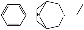 3,8-Diazabicyclo[3.2.1]octane,3-ethyl-8-phenyl-(9CI) Struktur