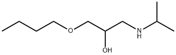 Isopropylamino-3 butoxy-1 propanol-2 [French] Struktur