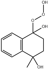 1,4-Naphthalenediol,1,2,3,4-tetrahydro-4-hydrotrioxy-1-methyl-(9CI) Struktur