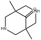 1,5-dimethyl-3,7-diazabicyclo[3.3.1]nonan-9-one(SALTDATA: FREE) Struktur