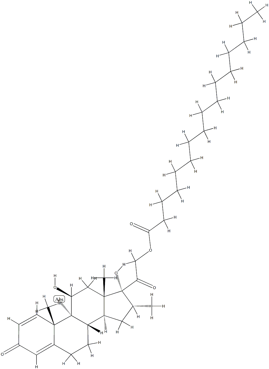 Dexamethasone palmitate  Struktur
