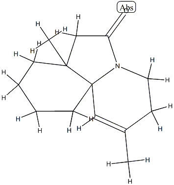 6H-Pyrido[2,1-i]indol-6-one,3,4,7,7a,8,9,10,11-octahydro-2,7a-dimethyl-(9CI) Struktur