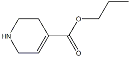 isoguvacine propyl ester Struktur