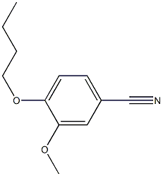 4-butoxy-3-methoxybenzonitrile Struktur