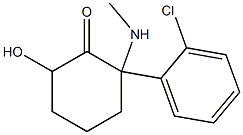 6-hydroxyketamine Struktur