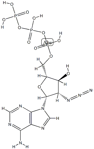 arazide 5'-triphosphate Struktur