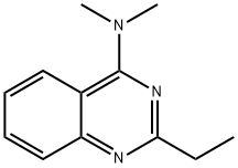 4-Quinazolinamine,2-ethyl-N,N-dimethyl-(9CI) Struktur