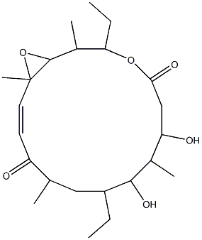 20-deoxorosaranolide Struktur