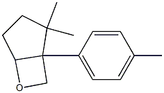 6-Oxabicyclo[3.2.0]heptane,2,2-dimethyl-1-(4-methylphenyl)-(9CI) Struktur