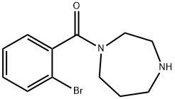 1-(2-bromobenzoyl)-1,4-diazepane Struktur