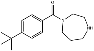 1-(4-tert-butylbenzoyl)-1,4-diazepane Struktur