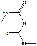 Imidodicarbonic diamide, N,N,2-trimethyl- Struktur