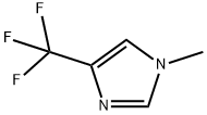 1-Methyl-4-(trifluoromethyl)-1H-imidazole Struktur