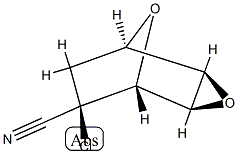 (1β,2α,4α,5β)-6β-Chloro-3,8-dioxatricyclo[3.2.1.02,4]octane-6-carbonitrile Struktur