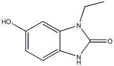 2H-Benzimidazol-2-one,1-ethyl-1,3-dihydro-6-hydroxy-(9CI) Struktur