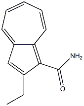 1-Azulenecarboxamide,2-ethyl-(9CI) Struktur