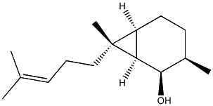 Bicyclo[4.1.0]heptan-2-ol, 3,7-dimethyl-7-(4-methyl-3-pentenyl)-, (1R,2R,3R,6S,7R)-rel- (9CI) Struktur