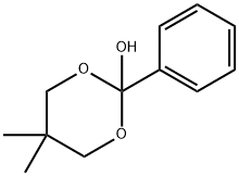 1,3-Dioxan-2-ol,5,5-dimethyl-2-phenyl-(9CI) Struktur