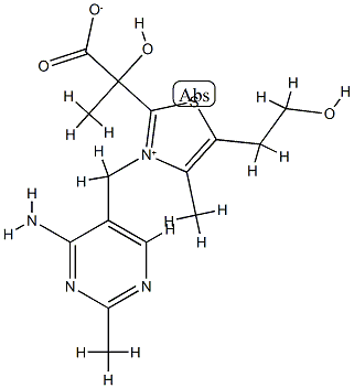 alpha-lactylthiamine Struktur