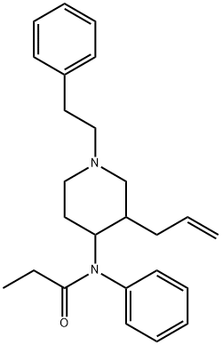 3-Allylfentanyl Struktur