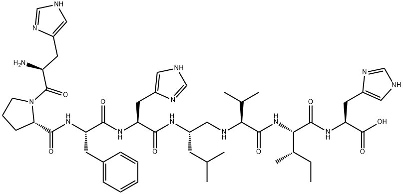 angiotensinogen (6-13) Struktur