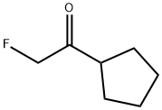 Ketone, cyclopentyl fluoromethyl (7CI,8CI) Struktur