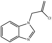 1H-Benzimidazole,1-(2-chloro-2-propenyl)-(9CI) Struktur