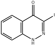 3-iodo-4(1H)-Cinnolinone Struktur