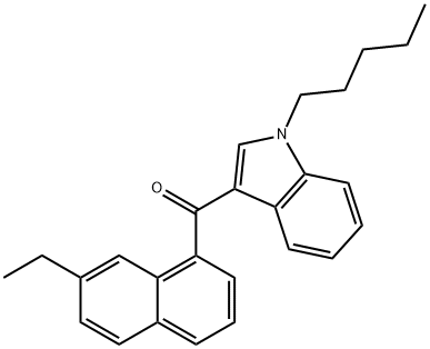 JWH -210 Struktur