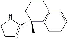 1H-Imidazole,4,5-dihydro-2-[(1R)-1,2,3,4-tetrahydro-1-methyl-1-naphthalenyl]-(9CI) Struktur