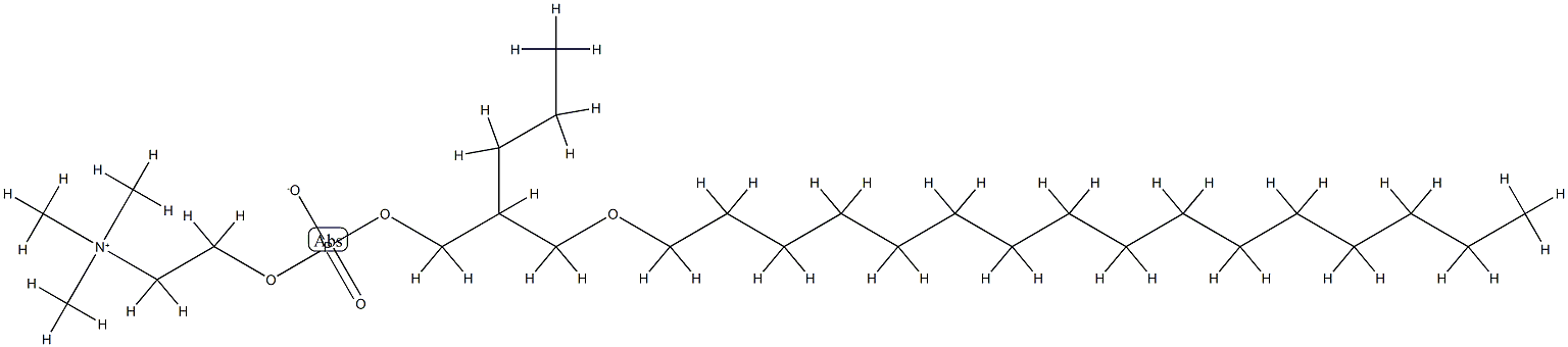 2-n-propyl-platelet activating factor Struktur