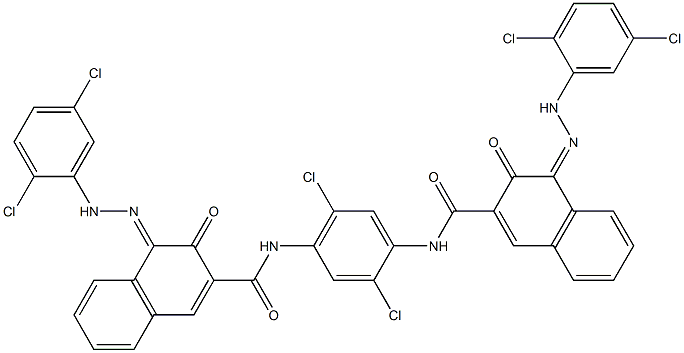 C.I. Pigment Red 214 Struktur