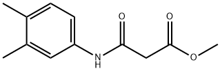 Propanoic acid, 3-?[(3,?4-?dimethylphenyl)?amino]?-?3-?oxo-?, methyl ester Struktur