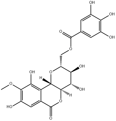 11-O-沒食子酰巖白菜素, 82958-44-9, 結(jié)構(gòu)式