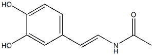 1,2-dehydro-N-acetyldopamine Struktur