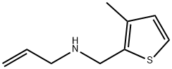 [(3-methylthiophen-2-yl)methyl](prop-2-en-1-yl)amine Struktur