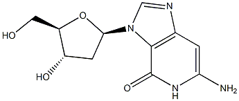 3-deaza-2'-deoxyguanosine Struktur