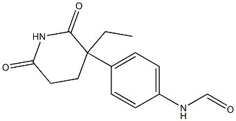 N-formylaminoglutethimide Struktur