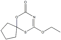 6-Oxa-10-thia-8-azaspiro[4.5]dec-8-en-7-one,9-ethoxy-(9CI) Struktur