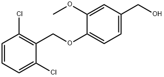 {4-[(2,6-dichlorophenyl)methoxy]-3-methoxyphenyl}methanol Struktur